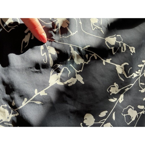 Taylor Chiffon Mini Dress Women's Size 14 Cold Shoulder Long Sleeve Ruff… - Picture 9 of 11